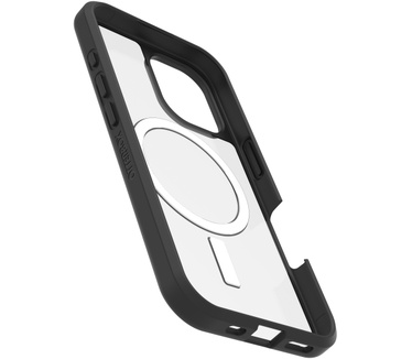 Otterbox React Series voor MagSafe voor iPhone 16, Black Crystal