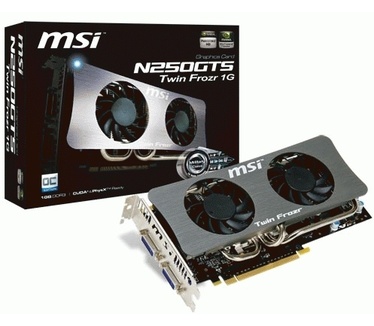 MSI GTS 250 1GB PhysX CUDA