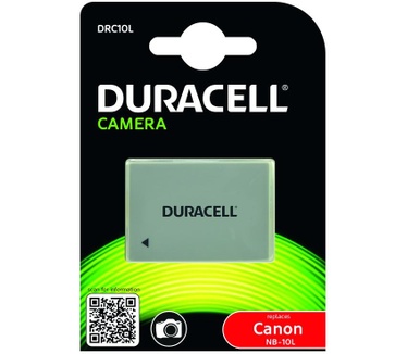 Duracell Camera Battery - replaces Canon NB-10L Battery