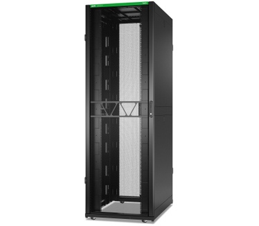 APC NetShelter SX, Server Rack Enclosure, Gen 2, 52U, 2436H x 800W x 1200D mm, with Sides, Black