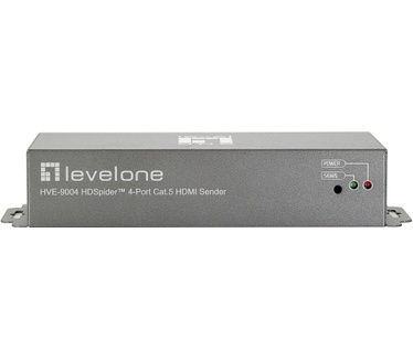 LevelOne HDSpider™ 4-Port HDMI over Cat.5 Transmitter