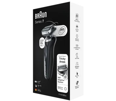Braun Series 7 71-S1000s Zwart