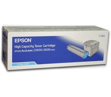 Epson Toner cyaan S050228 AcuBrite Hoge capaciteit