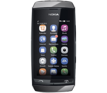 Nokia Asha 306 Rood