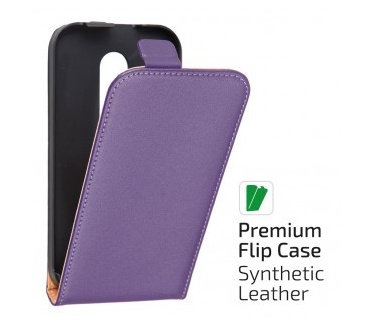 qMust Elegant flip case Apple iPhone 5se - Purple
