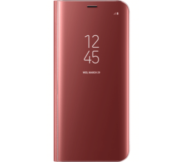 Samsung Galaxy S8 Clear View Cover Roze