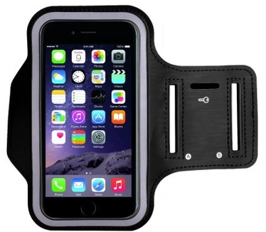 Just in Case Universele Sportarmband - Maat 4XL - Black
