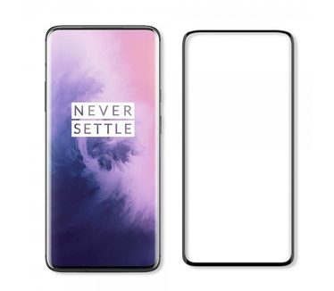 Spigen Full Cover Glass Screenprotector Black OnePlus 7 Pro(7 Pro)