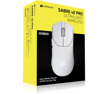 Corsair Sabre v2 Pro Ultralight Wireless Wit