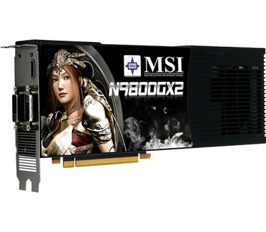 MSI N9800GX2-M2D1G