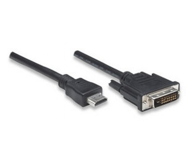 Techly Video Cable HDMI to DVI-D M/M 10.0 m ICOC HDMI-D-100 Zwart