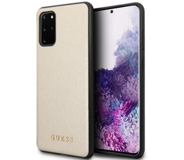 Guess IriDescent Hard Case voor Samsung Galaxy S20 Plus - Goud  Goud