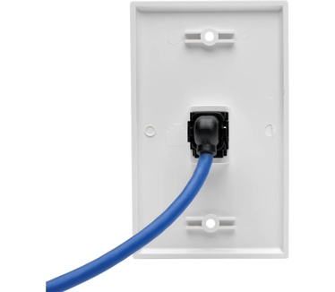 Tripp-Lite U324-003-KJ Blauw, Zwart