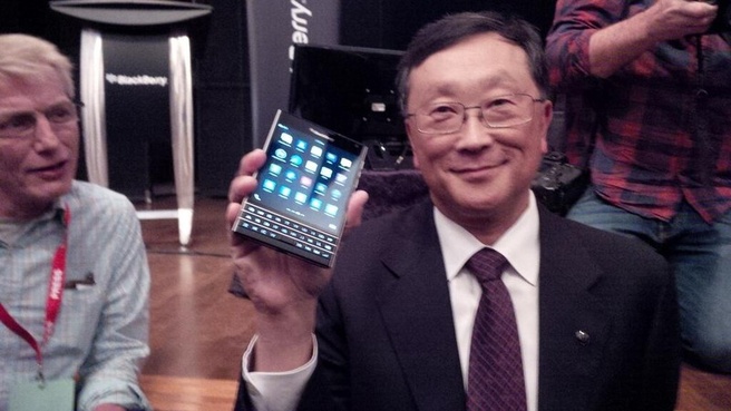 John Chen met BB Passport