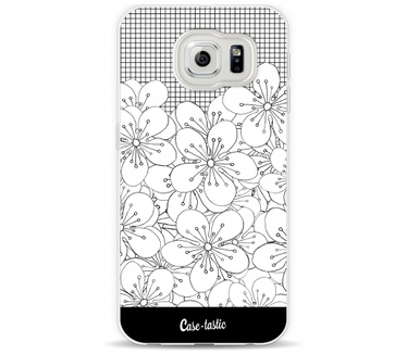Casetastic Softcover Samsung Galaxy S6 - Cherry Blossom Grid