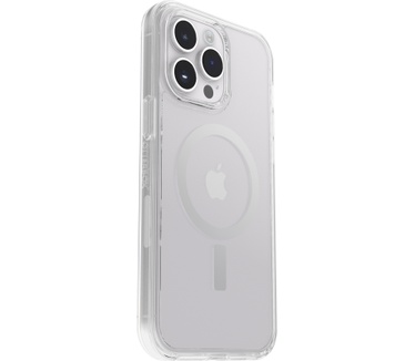 Otterbox OtterBox Symmetry+ doorzichtige hoes voor iPhone 14 Pro voor MagSafe, schokbestendig, valbestendig, dunne beschermende hoes, 3x getest volgens militaire standaard, Antimicrobieel, Clear, Geen retailverpakking