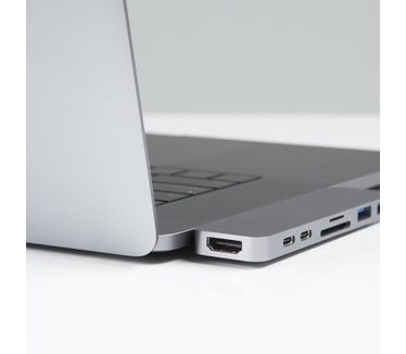 Hyperdrive Thunderbolt 3 USB-C Hub for 2016 MacBook Pro (Grijs)
