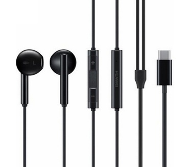 Huawei CM33 / Stereo Headset USB-C Connector - Zwart