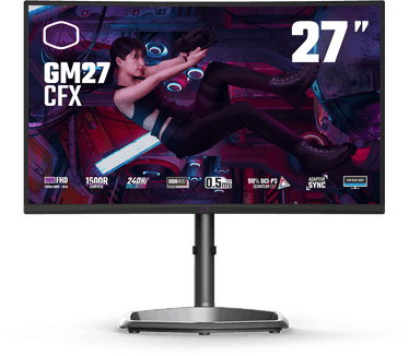 Cooler Master GM27-CFX Zwart