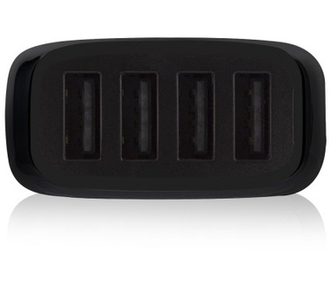 Ewent EW1354 4-Poorts USB Autolader 9.6A