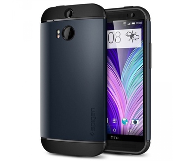 Spigen Case Slim Armor HTC One (M8) SGP10812 (metal slate)