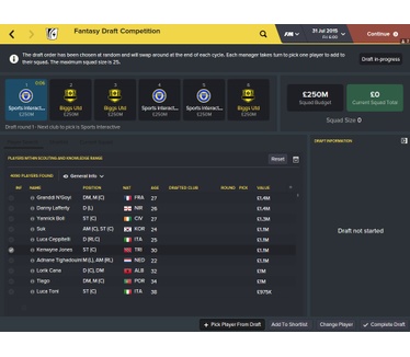 Football Manager 2016, Linux, macOS, Windows
