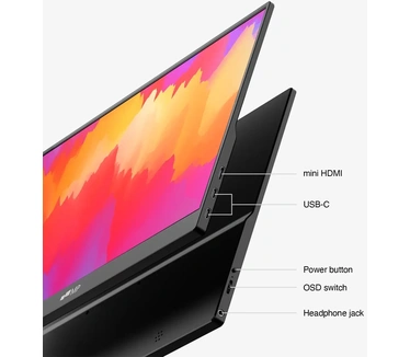 Mobile Pixels Fold 15,6" 1080p Zwart