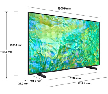 Samsung Tv 85" Full Led 4k Smart Tv Ue85cu8000kxxn Zwart