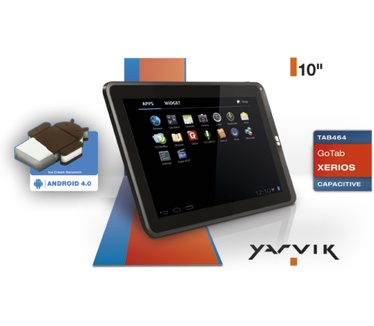 Yarvik TAB464 GoTab Xerios Zwart