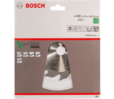 Bosch Optiline Wood Cirkelzaagbladen