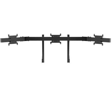 Core Integrated Triple Monitor Stand Vesa 75/200, Zwart