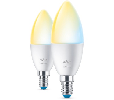 WiZ Connected Kaarslamp 40 W C37 E14 x2