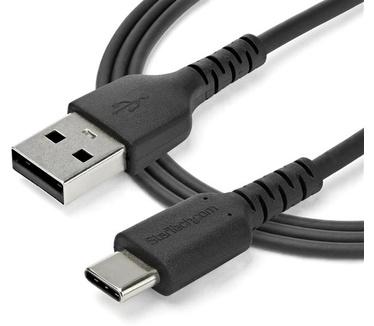Startech.com USB 2.0 naar USB-C kabel 1m zwart