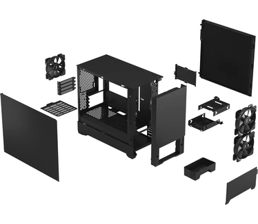 Fractal Design Pop Mini Silent Black Solid