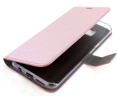 Mobiparts Saffiano Wallet Case Samsung Galaxy S8 Plus Pink