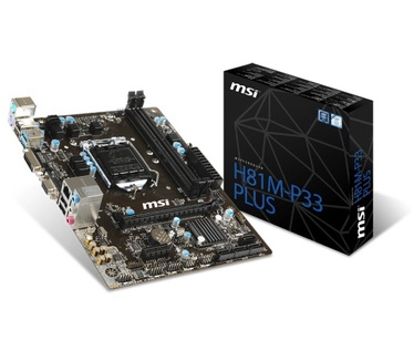 MSI H81M-P33 PLUS