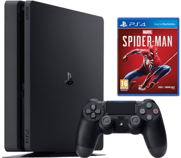 Sony PlayStation 4 Slim 1TB + Spider-Man Zwart