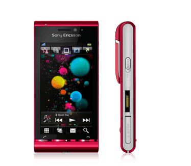 Sony Ericsson U1 Satio Bordeaux Rood