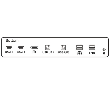 Philips P-line 498P9/01 Zwart
