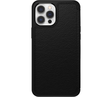 Otterbox Strada Leren Book Case Apple iPhone 12 Pro Max Zwart