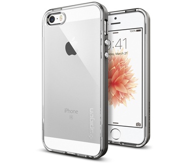 Spigen Neo Hybrid Crystal Apple iPhone SE Case - Gunmetal