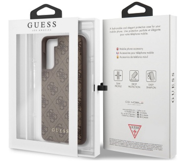 Guess 4G Stripe Hard Case Samsung Galaxy S21 Plus (G996) - Bruin Bruin