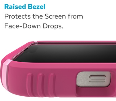 Speck Presidio2 Grip + MS Apple iPhone 14 Digital Pink - with Microban