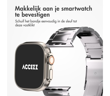Accezz Titanium stalen bandje