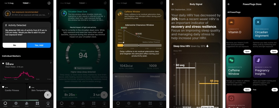 De Ultrahuman app