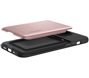 Spigen iPhone 6.7In Slim Armor Rose Gold Roze