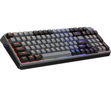 Cooler Master MK770, Kailh Box V2 Red, Qwertz DE, Grijs