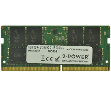 2-Power 16GB DDR4 2133MHZ CL15 SoDIMM Memory - replaces X2E91AA