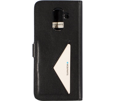 Mobiparts Classic Wallet Case Samsung Galaxy A6 Plus (2018) Black