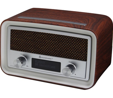 Soundmaster UR190DBR DAB+, en FM wekker radio